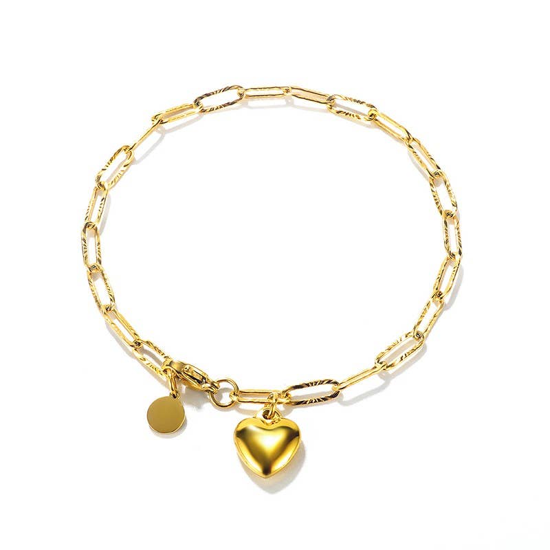 The Forever Heart Link Bracelet