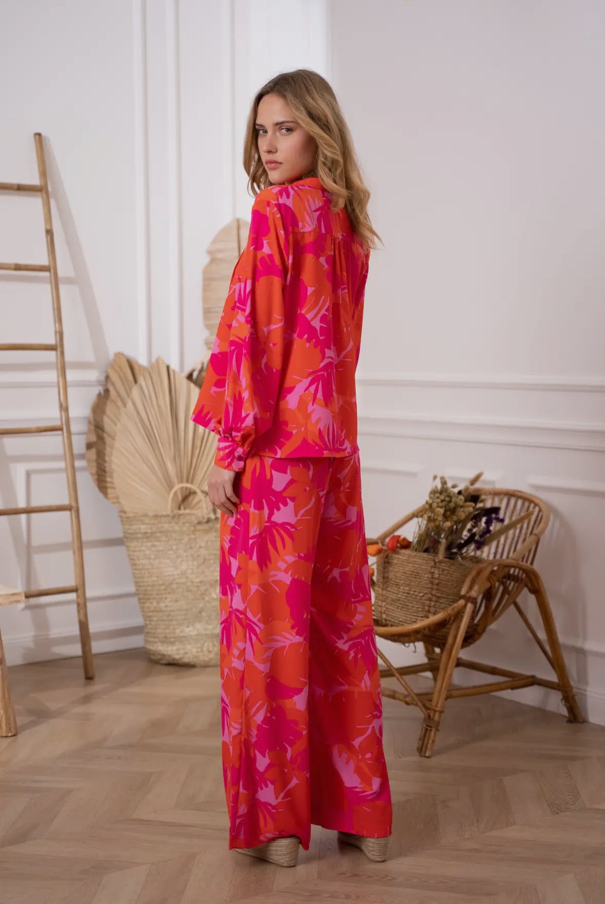 Jardin de Paris Palazzo Pants (EU Sizing)