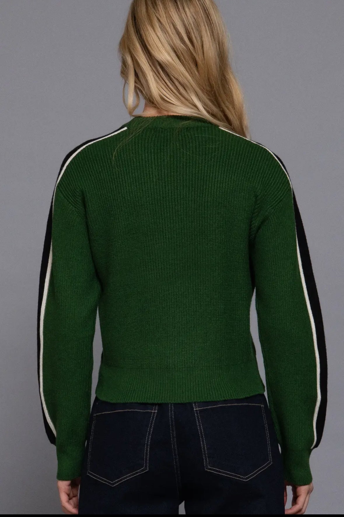 Colorblock Ribbed Sweater