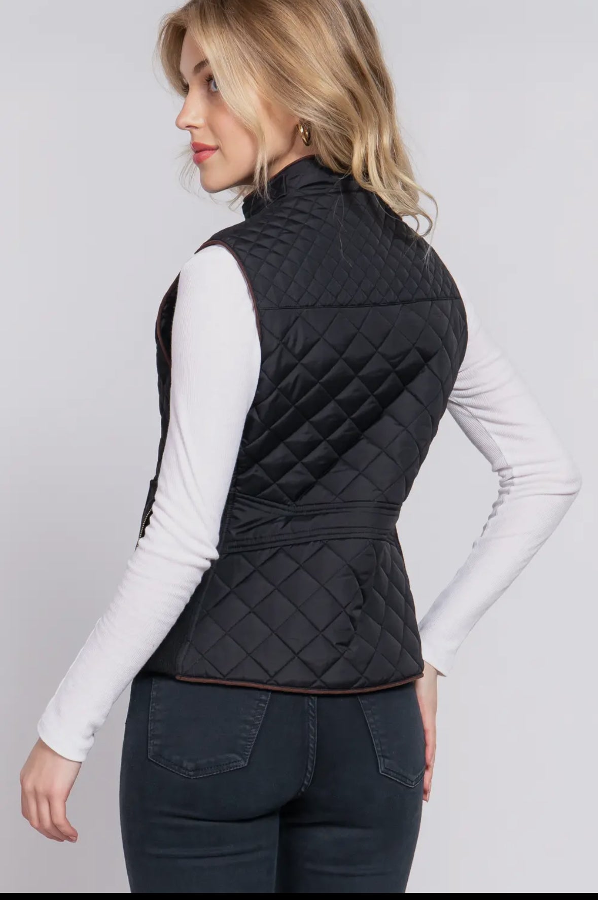 The Equestrian Quilted Vest