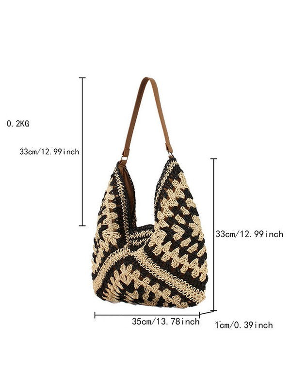 Retro Woven Bag
