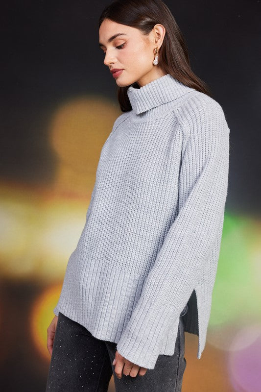 Winter Drift Turtleneck Sweater