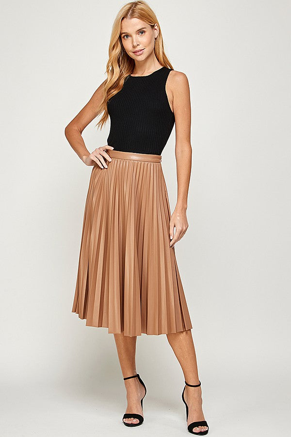 The Pleated Skirt