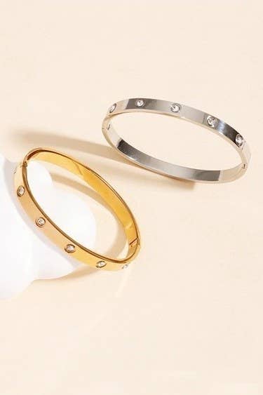 The Rhinestone Station Bangle