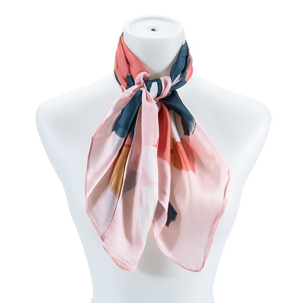 Silk Artist Pattern Fashion Scarf