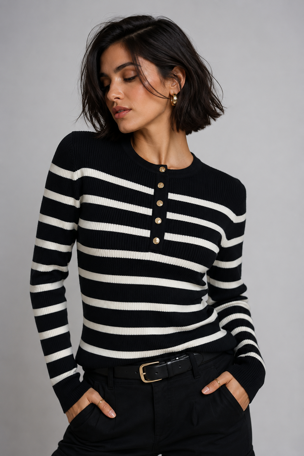 The Marais Striped Knit