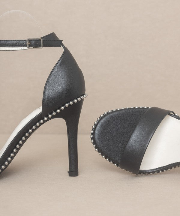 Electric Edge Studded Heels