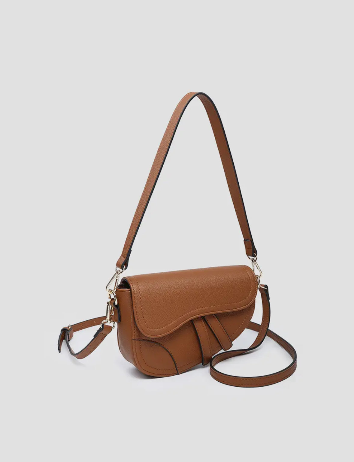 Marisol Crossbody Saddle Bag (Small)