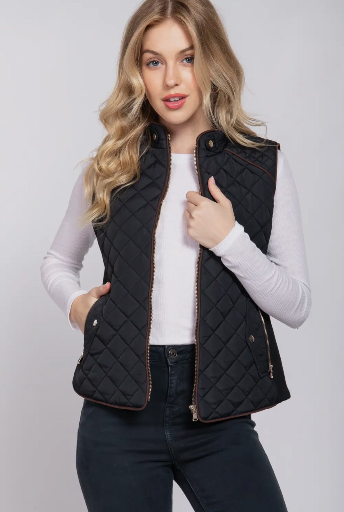 The Equestrian Quilted Vest