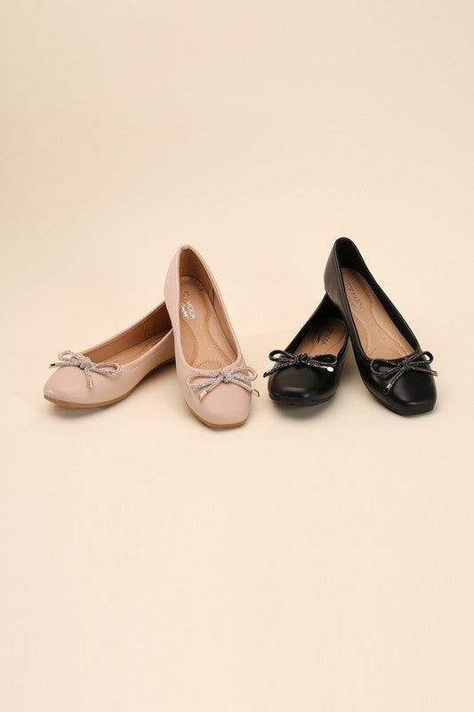 Olivia Bow Ballet Flats