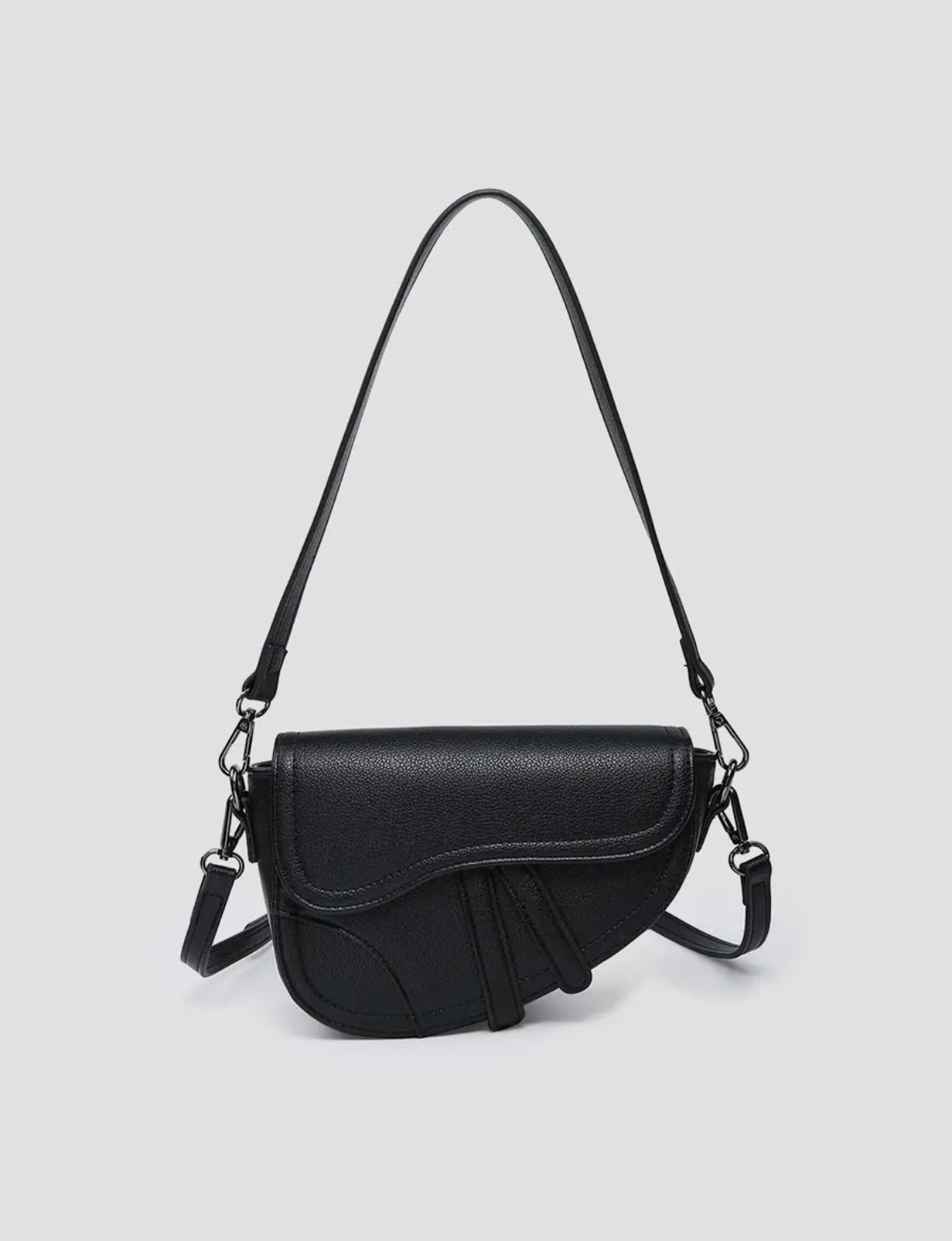 Marisol Crossbody Saddle Bag (Small)