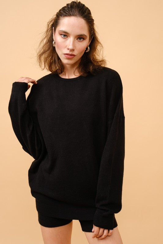 CASHMERE ROUND NECK SWEATER