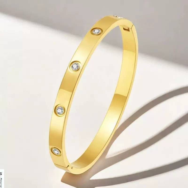 The Rhinestone Station Bangle