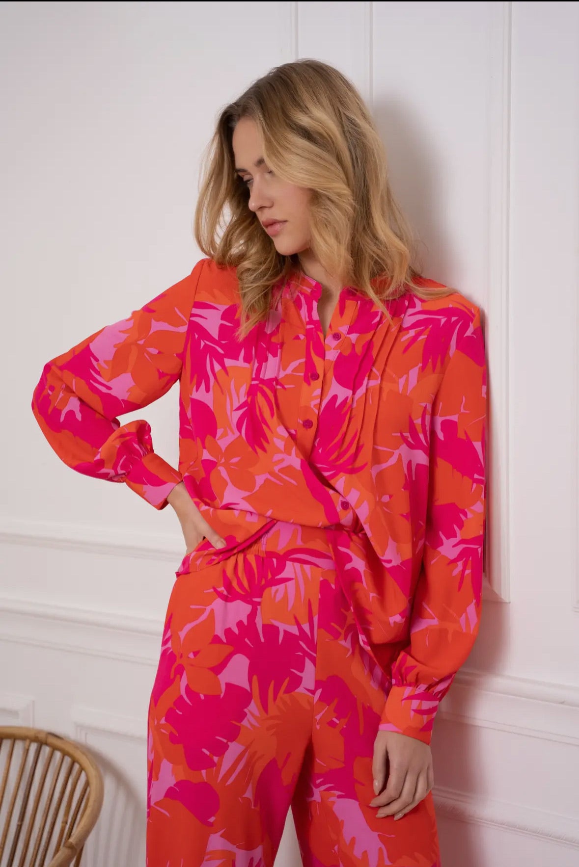 Jardin de Paris Palazzo Pants (EU Sizing)