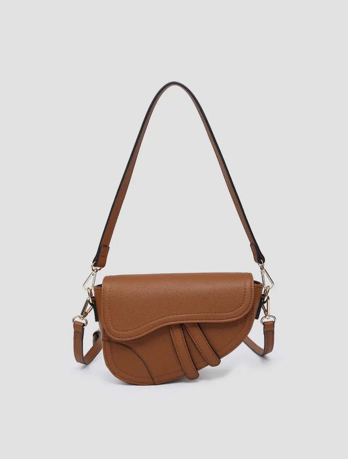 Marisol Crossbody Saddle Bag (Small)