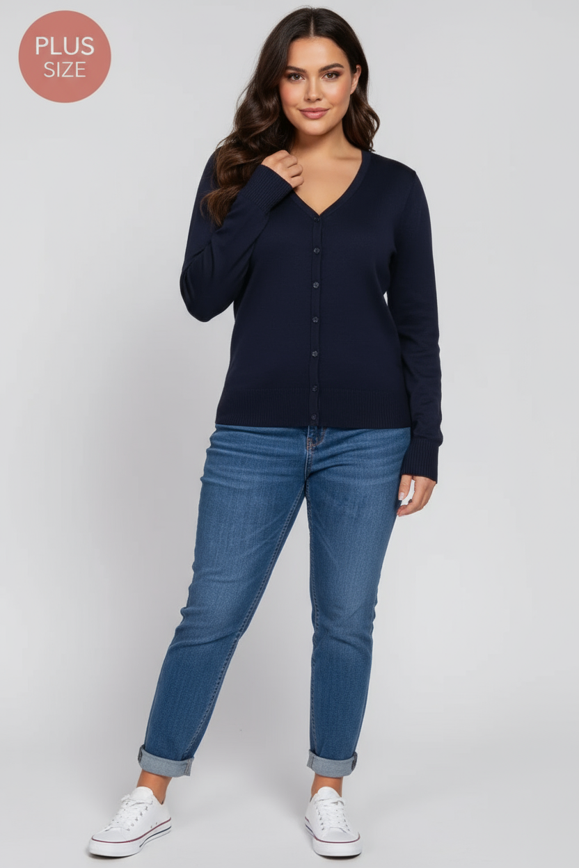 The Valentina Cardigan - Curvy
