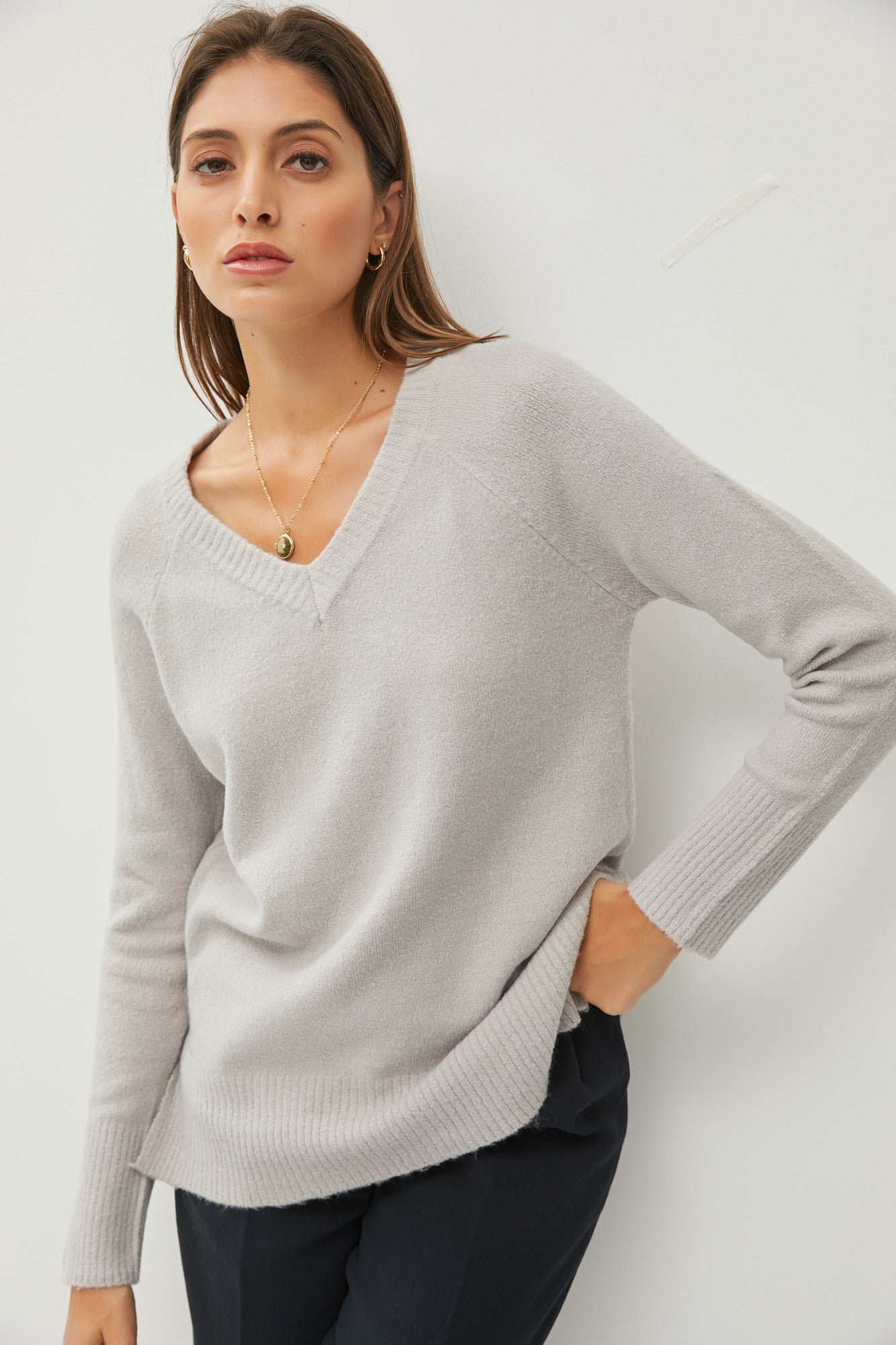 Classic V-Neck Sweater