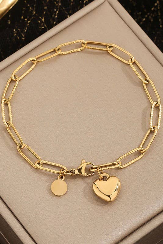 The Forever Heart Link Bracelet