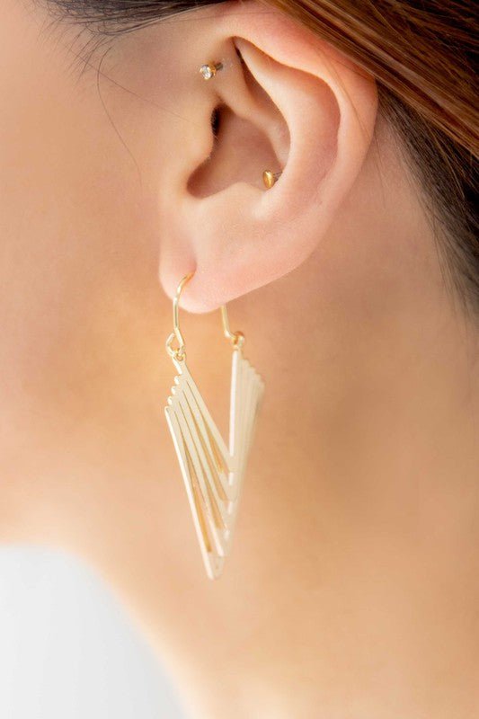 Athena Hook Earrings - Lorenza Alessandra