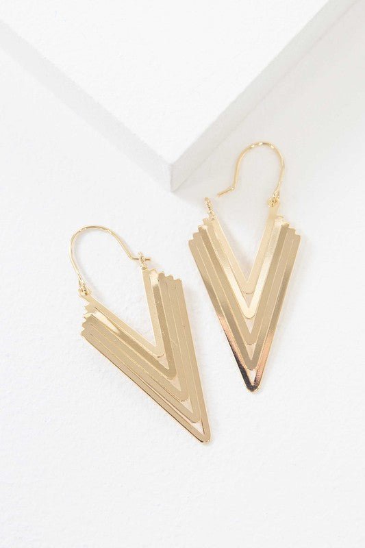 Athena Hook Earrings - Lorenza Alessandra