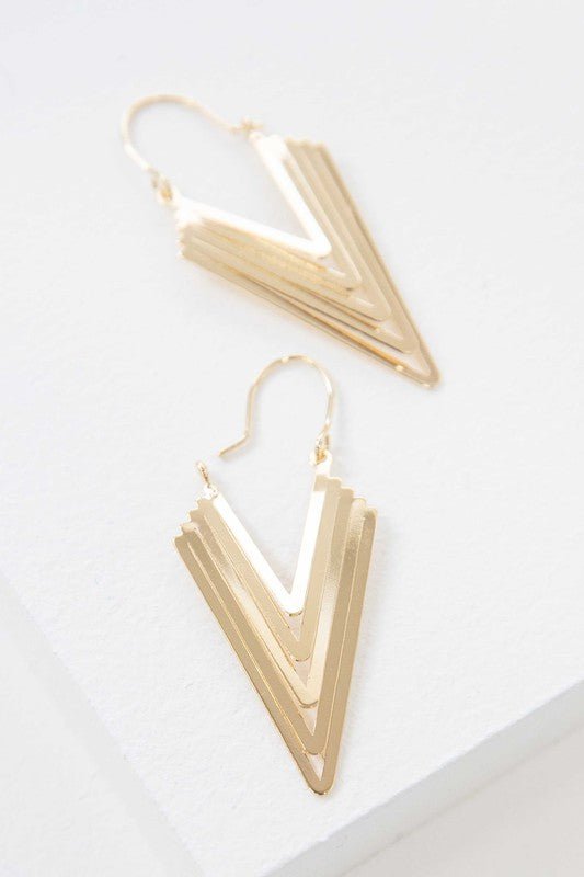 Athena Hook Earrings - Lorenza Alessandra