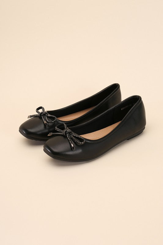 Olivia Bow Ballet Flats