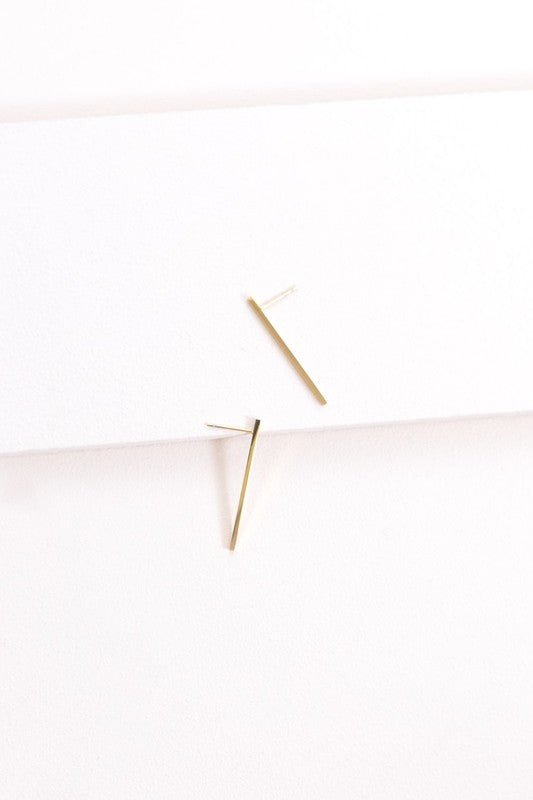 Boss Status Bar Earrings - Lorenza Alessandra