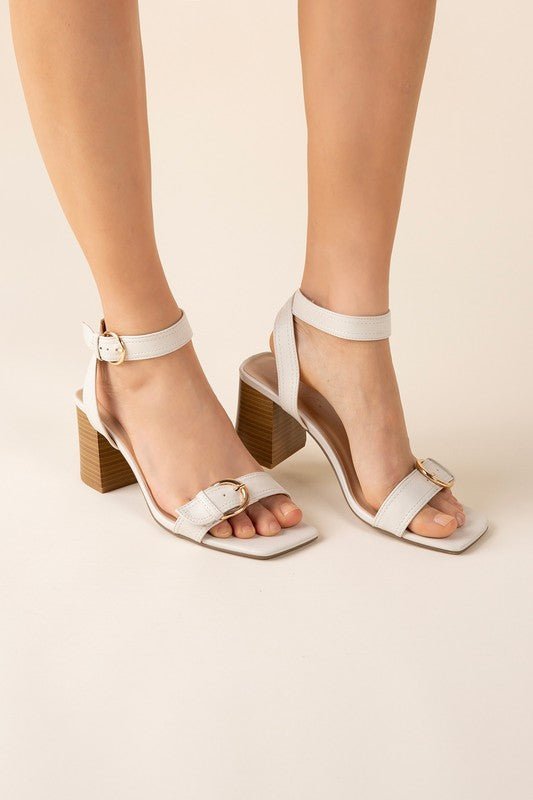 Buckle Up Sandals - Lorenza Alessandra