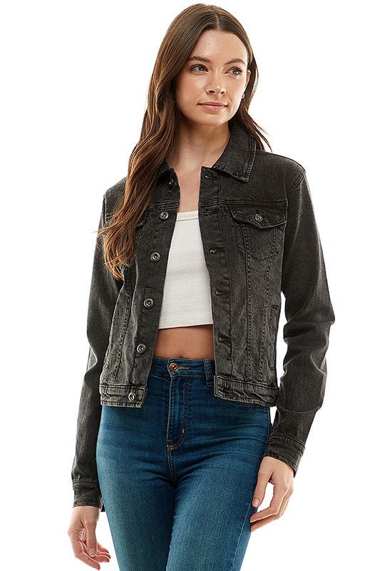 Casual Denim Jacket - Lorenza Alessandra