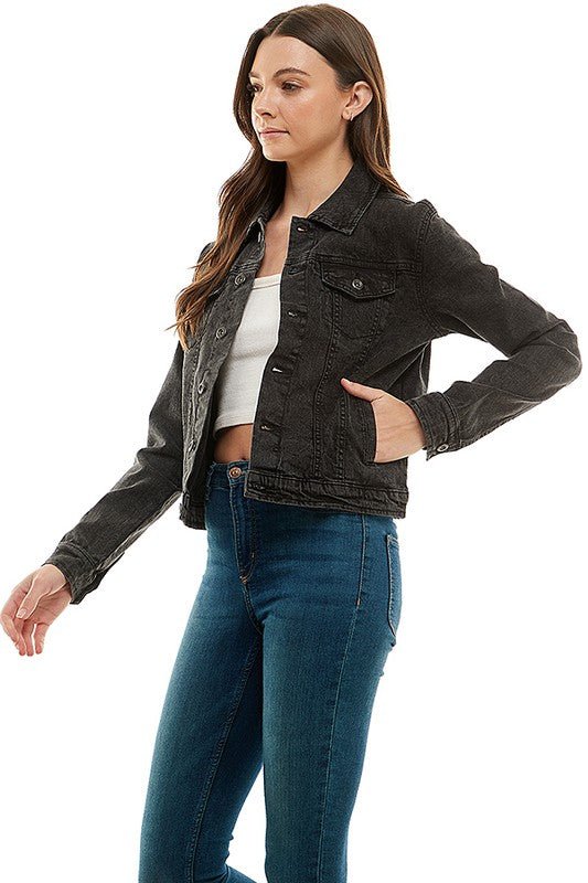 Casual Denim Jacket - Lorenza Alessandra