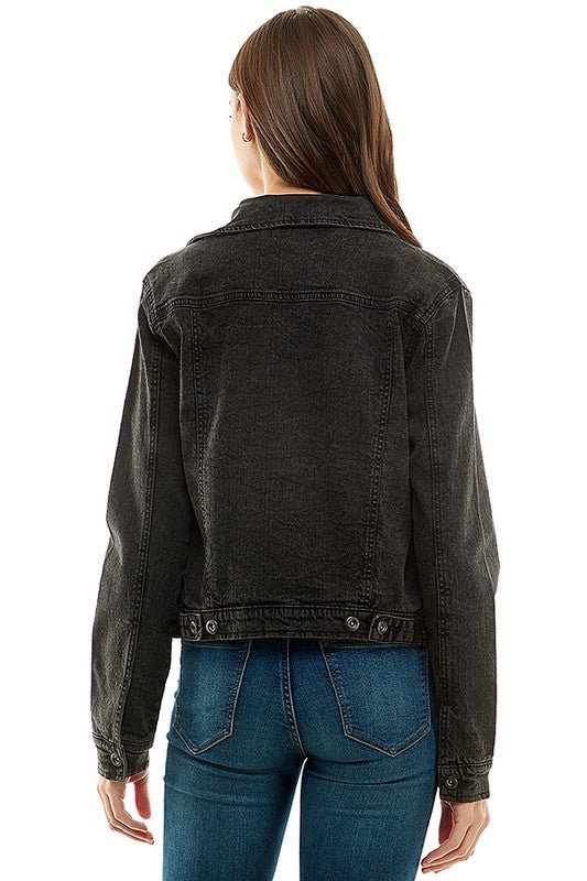 Casual Denim Jacket - Lorenza Alessandra