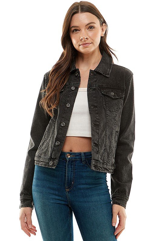 Casual Denim Jacket - Lorenza Alessandra